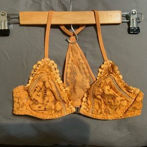 Victoria's Secret Hippy Racerback Sheer Bra